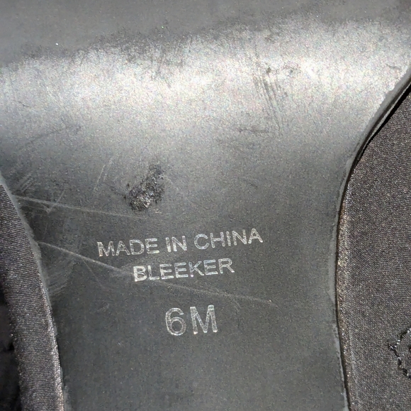 👢🖤Amanda Smith Black High Heel Sexy Boots - Sz (6M) ✨ - Picture 12 of 12